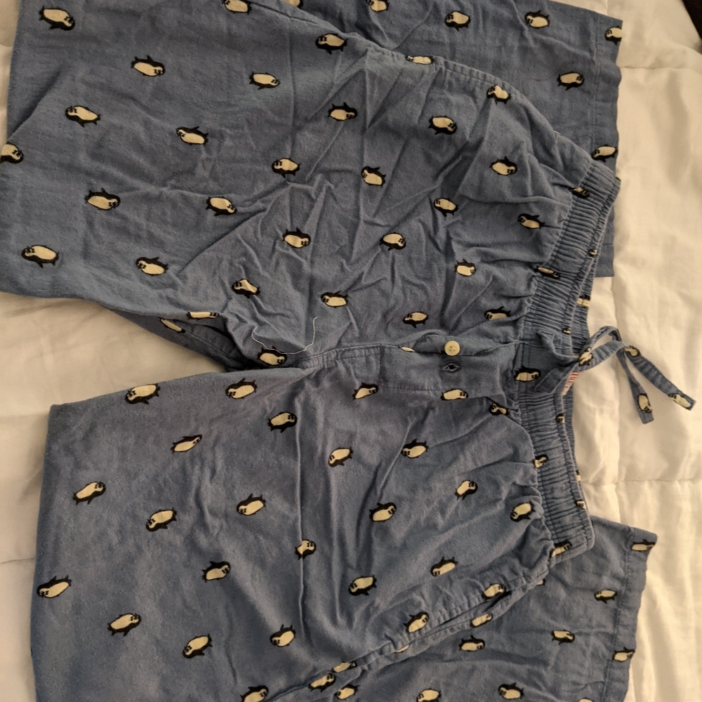 Men's Penguin with Bowtie PJ pants